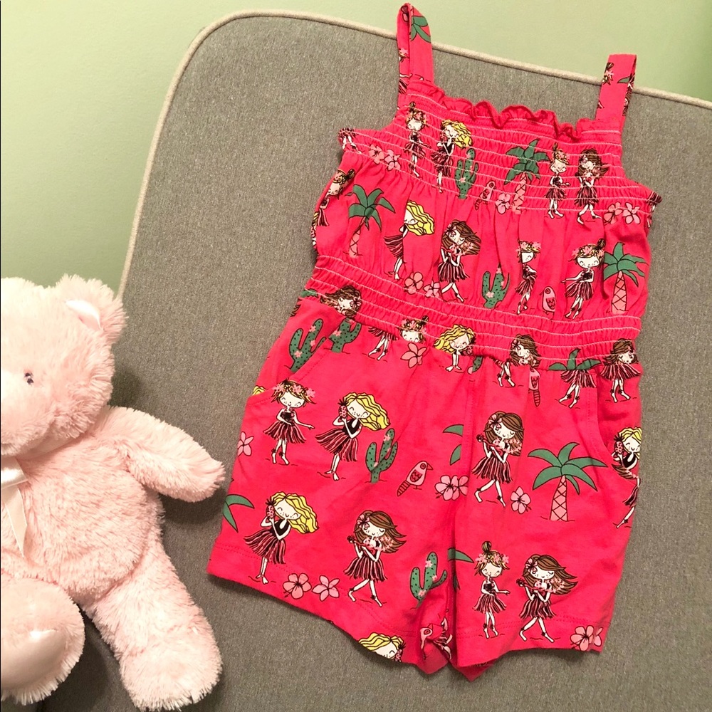 NWT Hula Girl Romper (Age 2-3)
